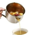 thumbnail image 3 of Passoire 2 - Séparateur avec Conception en Acier Inoxydable et Couvercle pour Bouillon Soupe Ragoût, 3 of 6