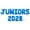 Blue, variant on Letter Balloons - JUNIORS 2028 16" Inch Alphabet Letters Foil Mylar Balloon Junior Year Party Banner (Purple)