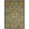 thumbnail image 2 of (2 pack) Mainstays Bright Persian Medallion Rust Multicolor Indoor Area Rug, 7' x 10', 2 of 8