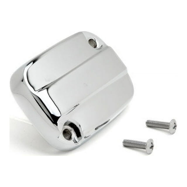 Krator Capuchon de Liquide de Frein avant Chrome Capuchon de Réservoir Compatible avec 2009-1003 Harley Davidson Road King