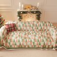 thumbnail image 1 of Dvkptbk Christmas Printed Sofa Cover Santa Claus Elastic Couch Cover Machine Washable Christmas Theme Sofa Slipcover for Living Room Festive Sofa Protector Christmas Decorations, 1 of 6