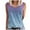 Navy, variant on Ohufall Women Tank Tops Fashion Casual Gradient Color Crew Neck Sleeveless T-shirt Ladies Plus Size Sleeveless Tees