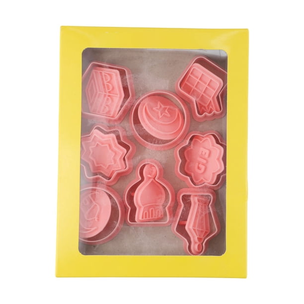 Juego de cortadores de galletas Eid Mubarak - ¡8 formas festivas para hornear por diversión!