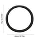 thumbnail image 3 of Funda para volante de coche, de fibra, 38x38x6 cm, ajuste universal para mayor agarre y comodidad al volante, 1 unidad, color negro Rkxzt, 3 of 9