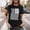 Black, variant on JJHGVB Tshirt for American Independence Day Independence Day Shirts Patriotic Independence Day Tops Crew Neck Short Sleeve Patriotic Stars and Stripes Shirt American Flag Patriotic Shirts Green M