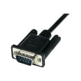 thumbnail image 2 of StarTech.com DB-9 (F) Null Modem Cable DB9 (F) 1DB-9 (M) DB9 (M) Mblack Noir DB9 RS232 Serial F/M - DB9 Male to Female - 9 pin Null Modem Cable - 1x 1x Noir - Null Modem Cable - to - 3.3 ft - - for P/N: 1P3FPC-USB-SERIAL, Icusb2321, 2 of 5