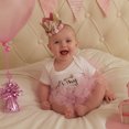 thumbnail image 4 of MasteelfCA Bandeau Couronne Fleur Bébé Accessoires Cheveux Anniversaire type 2(Doré), 4 of 4