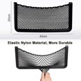 thumbnail image 2 of 3 Pcs Car Storage Net 40 * 20 Cm Car Pocket Organizer Bag For Utensils/rvs/boats/home (elastic Net), 2 of 5