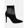 thumbnail image 6 of Yarrow Rhinestones Petal Detail Boots, 6 of 11