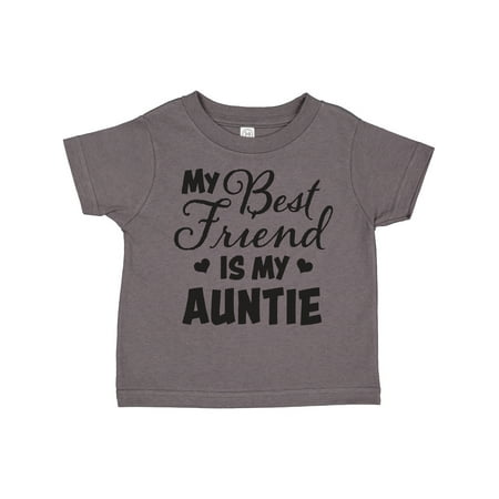 

Inktastic My Best Friend is My Auntie with Hearts Gift Toddler Boy or Toddler Girl T-Shirt