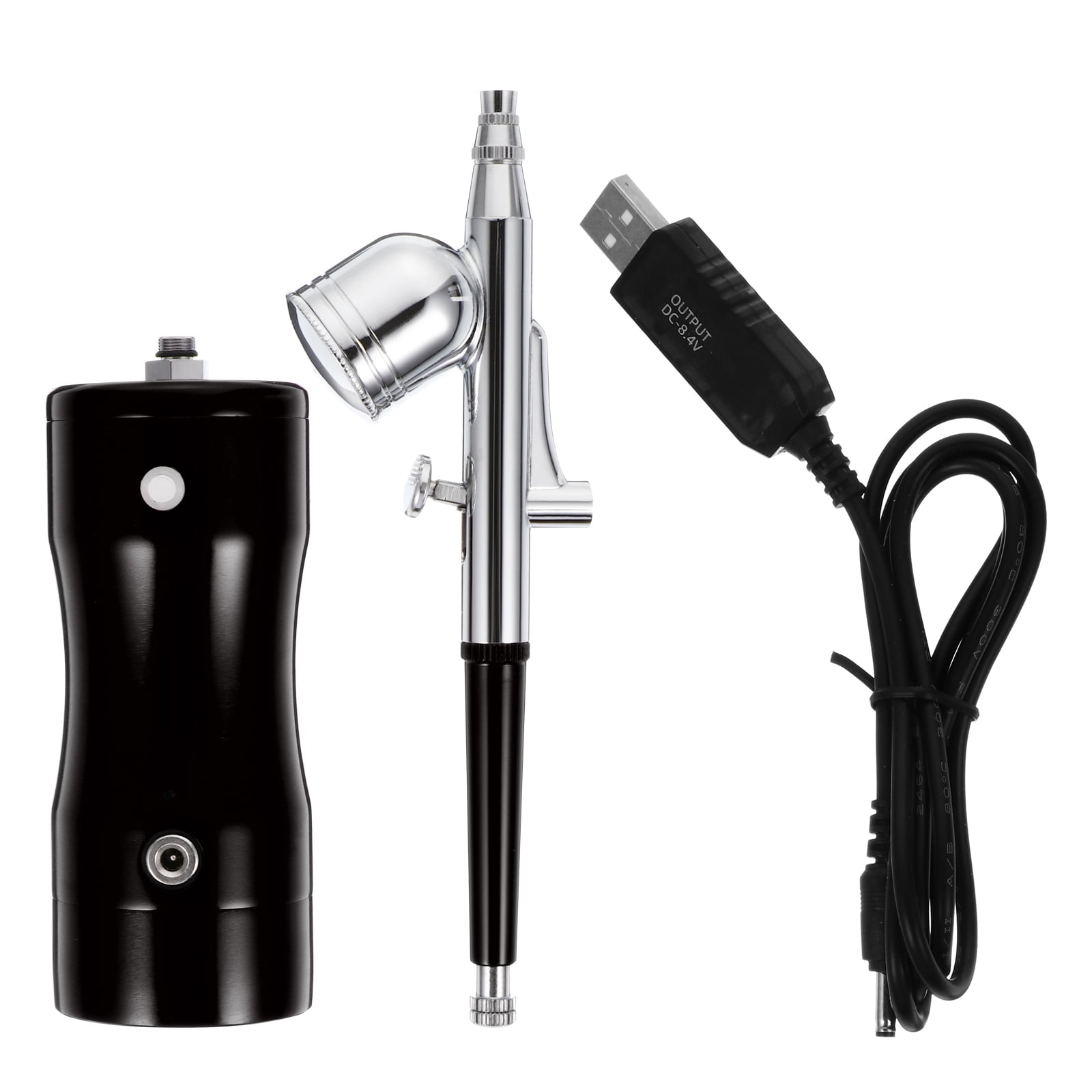 AceFox Cordless Airbrush Kit with Compressor, Portable Airbrush Painting  Set, 36PSI Rechargeable Handheld Nail Airbrush Machine, Ideal for Makeup