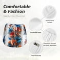 thumbnail image 4 of Rateoe 3D Butterfly Printed 2 in 1 Women's Workout Shorts for Athletic Gym Running Shorts with Phone Pockets-XX-Large, 4 of 7