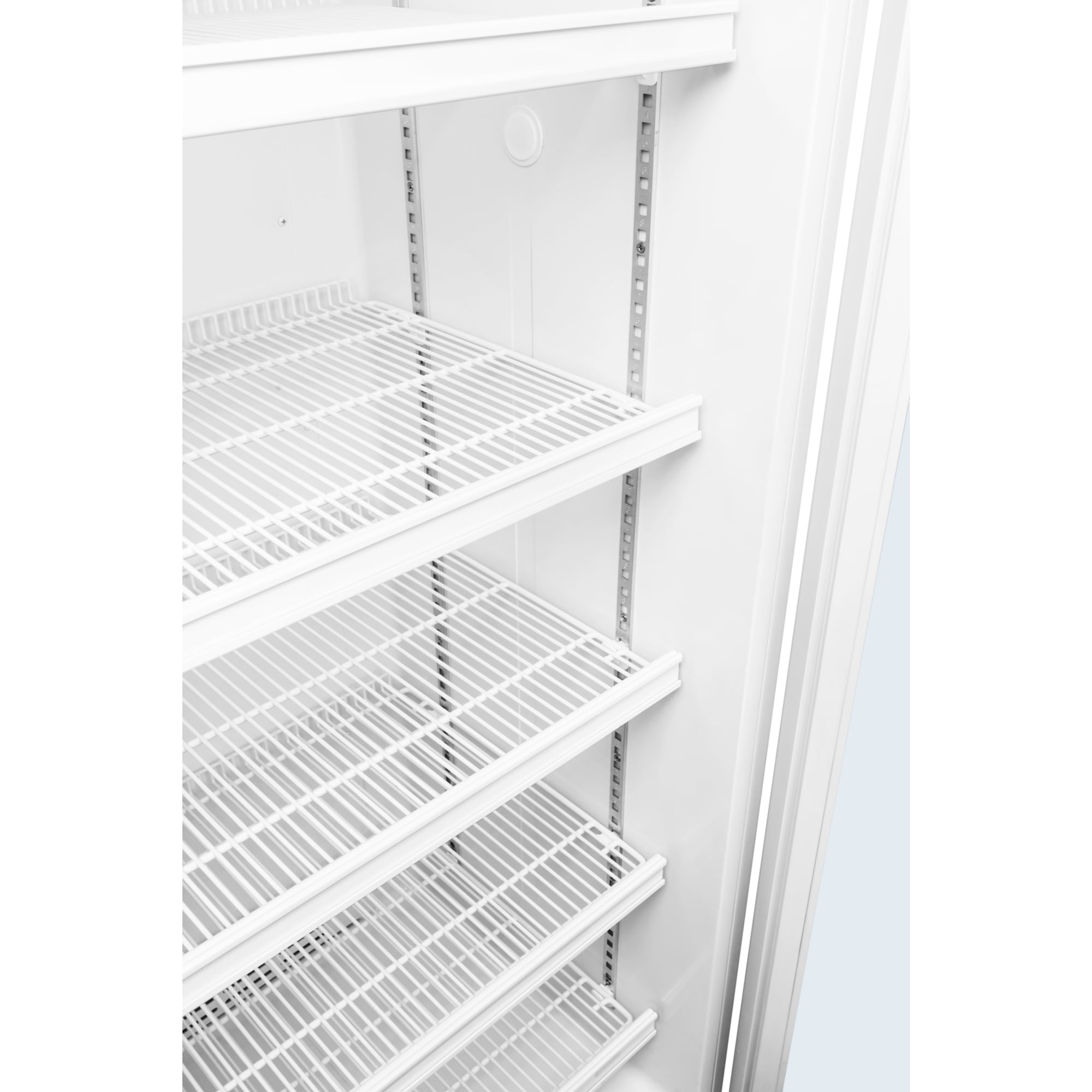 Commercial 15 cu. ft. Medical Pharmacy Refrigerator with Emergency Backup Battery and Alarm in White, UL Listed (KM-PHR-15C)