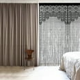 thumbnail image 4 of Nvzi cortinas de macramé con encaje para puerta, divisor de ambientes, panel de ventana hippie,cortinas decorativas para puerta de armario, 39 × 79 pulgadas, color blanco, 4 of 4