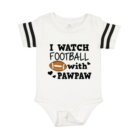 

Inktastic I Watch Football with My Pawpaw Gift Baby Boy Bodysuit