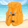 thumbnail image 4 of Traje de baño inflable para niños, chaleco salvavidas, boya flotante, chaleco de natación (amarillo L), 4 of 6