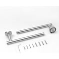 thumbnail image 2 of Brushed Nickel 18 Inch Towel Bar for Bathroom, SUS304 Stainless Steel Bathroom Towel Rack Wall Mounted, Modern Home Decor Bath Towel Holder with Hardware Accessories (Total Length 19.8 Inch), 2 of 6