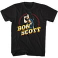 thumbnail image 1 of Bon Scott AC/DC Gold Name Black Adult T-Shirt Xt, 1 of 2
