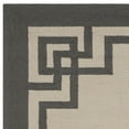 thumbnail image 4 of SAFAVIEH Four Seasons Yasim Bordered Area Rug, Ivory/Charcoal, 5' x 8', 4 of 6