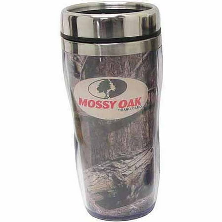 Mossy Oak Breakup Infinity 14 Oz Stainless Steel And Plastic Coffee Mossy Oak Breakup Infinity 14 Oz Stainless Steel And Plastic Coffee Mug