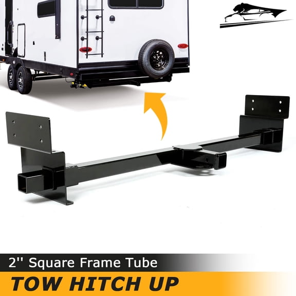 Heavy Duty Steel 2'' Square Frame Tube RV Class 3 Trailer Tow Hitch Up 72" Frame