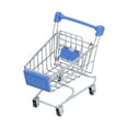 thumbnail image 3 of Mini Supermarket Handcart, Sturdy Durable Mini Shopping Utility Cart Wide Application Ideal Gift Exquisite Appearance  For Home For Kitchen For Office, 3 of 8