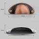 thumbnail image 4 of 6/12 Uds Retro Shell taza tiradores hogar cocina puerta armario muebles cajón perillas, 4 of 4