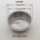 thumbnail image 2 of 51mm Bottomless Coffee Reusable Filters Portafilter For Homix Holder 60mm 15-20bar For Espresso Cof, 2 of 5