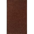 thumbnail image 1 of Ambiant Saturn Collection Solid Color Area Rugs Chocolate - 3' x 5', 1 of 4