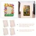 thumbnail image 2 of RENACLIPY 6Pcs Craft Frames in Khaki Wood for Creative Family Bonding Activities, 2 of 5