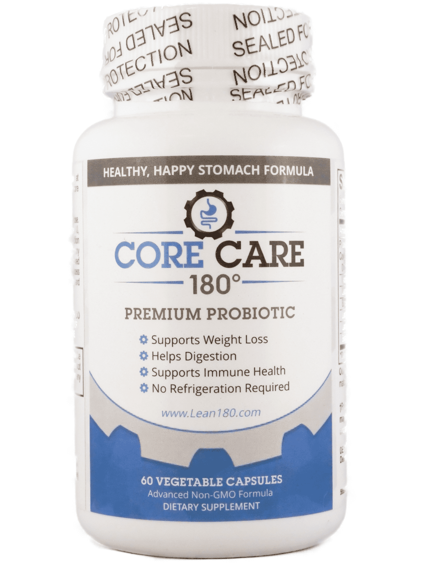 Core Care 180 | Best Probiotics for Weight Loss | Gut Health for Men and Women | All Natural Diet Supplement | Helps Digestion | Reduces Bloating Constipation Gas (30 Day Supply)