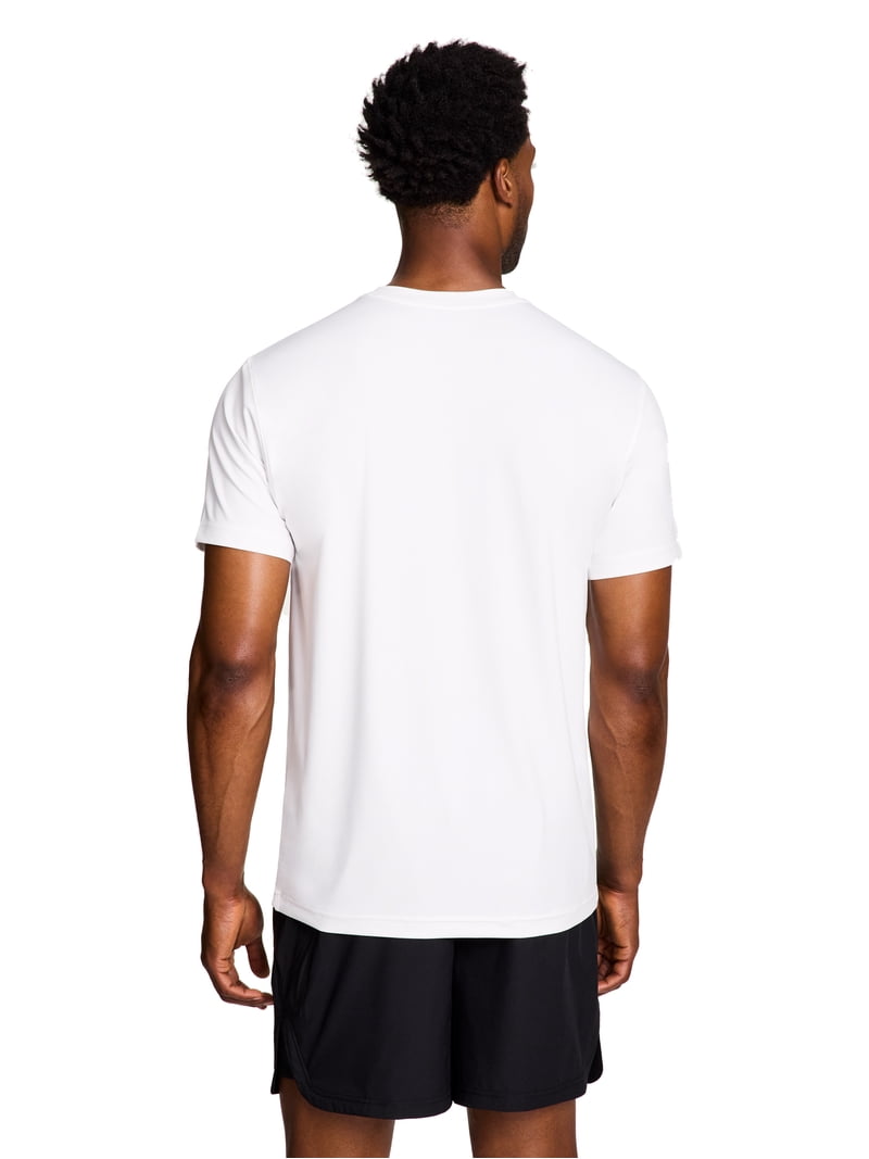 Reebok Men's and Big Men's Angled Linear Graphic T-Shirt, Sizes XS