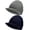 Navy Blue, Light Gray, variant on Viworld Winter Men's Knit Cap with Brim Beanie Hat Warm Thick Hat for Outdoor (Black)