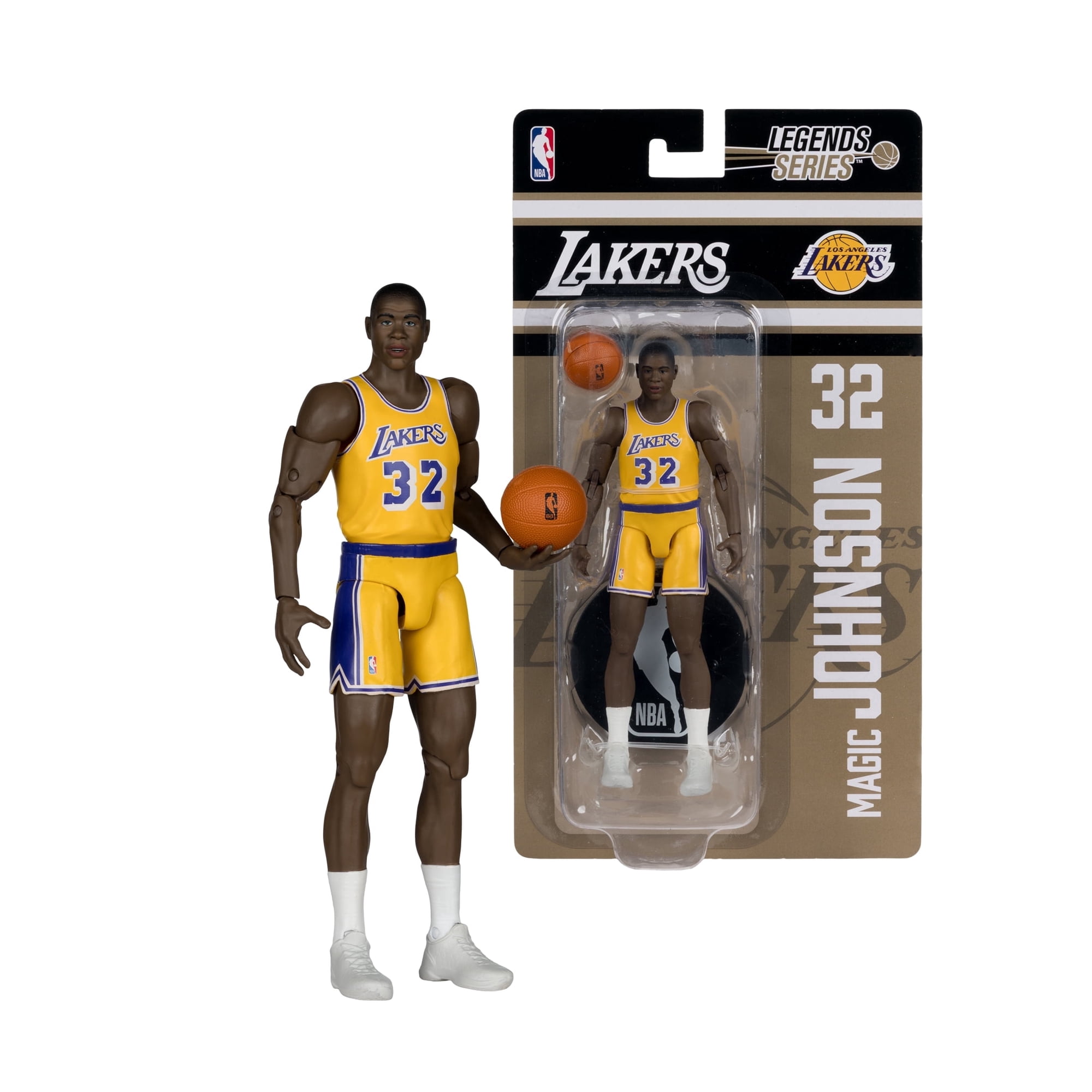 Magic Johnson (NBA: Los Angeles Lakers) 6" Action Figure McFarlane's SportsPicks Legends Series