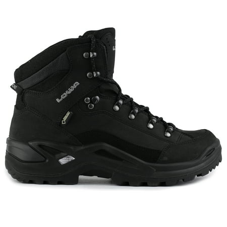 Lowa Renegade GTX Mid Hiking Shoe - Black - Mens (Lowa Combat Gtx Best Price)