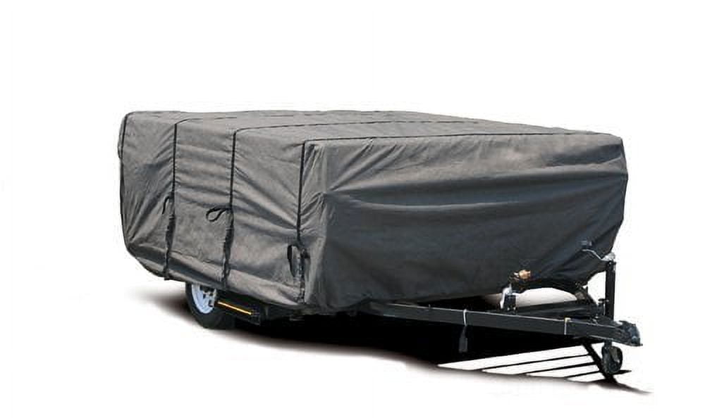 Camco ULTRAGuard RV Cover Fits Pop-Up Campers 10 to 12-feet Extremely  Durable Design that Protects Against the Elements (45762)