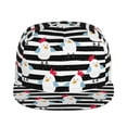 thumbnail image 2 of Fotbe Cute Chicken Flat Bill Visor Cap Classic Snapback Hat Polyester Foam Trucker Hat Trucker Cap Adjustable Baseball Cap, 2 of 9