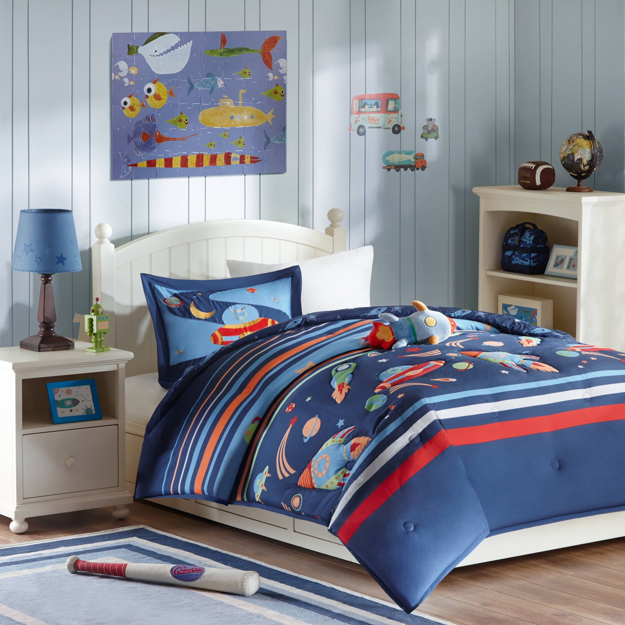 Home Essence Kids Space Scout Comforter Bedding Set