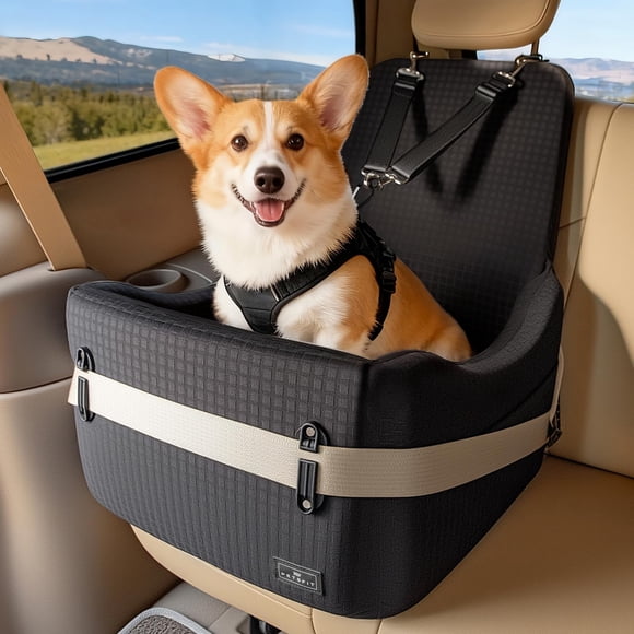 Asiento Elevador para Perros Petsfit hasta 16 kg con Sistema de Seguridad