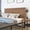 Light Brown, variant on Merrick Lane Full Size Herringbone Wooden Adjustable Headboard in Gray Wash