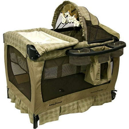 Baby Trend - Deluxe Nursery Center Playard, Serengetti