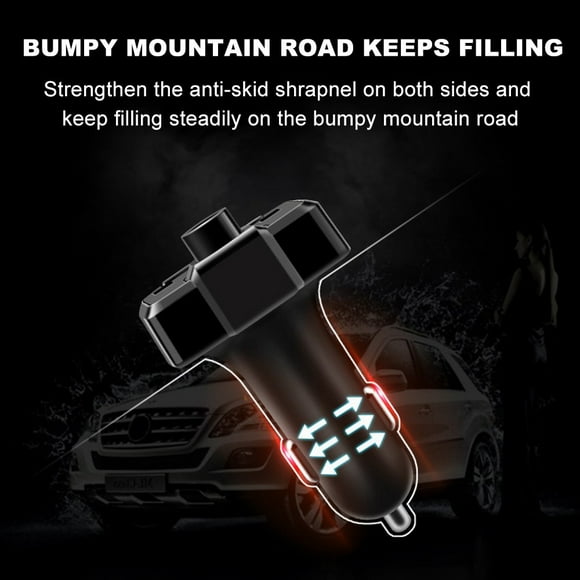 MesaSe Car Charger Bluetooth FM Transmitter 12V-24V Dual USB Cigarette Lighter Adapter Bluetooth Car Audio Transmitters Hands-Free Wireless Radio Audio Adapter