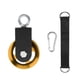 thumbnail image 1 of Juego de poleas de cable, poleas silenciosas para gimnasio, para accesorios de dominadas DIY Oro 157x95mm, 1 of 7