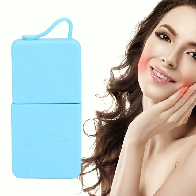 Fugacal Ice Face Roller, Silicone Face Massage Ice Roller Remove Fine Lines For Sensory Stimulation