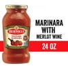 Bertolli Vineyard Marinara Sauce with Merlot Wine, Made with Vine-Ripened Tomatoes, Herbs and Spices and Merlot, 24 oz