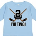 thumbnail image 4 of Inktastic 2nd Birthday Ice Hockey Sports Party Boys Boys Long Sleeve Toddler T-Shirt, 4 of 5