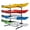 4 layers, variant on 2-Tier Kayak Storage Rack for Garage, 200LB Capacity, Heavy Duty Kayak Stand with Steel Frame & Adjustable Bungee Cords, Space-Saving for Indoor & Outdoor Use