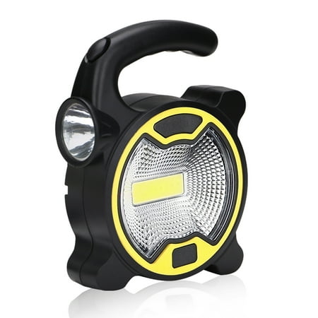 

Aousin COB LED High Power Work Light Portable Waterproof Camping Lamp (Yellow)