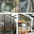 thumbnail image 4 of (Color, Clear, Size, 200x500cm)Bâche Transparente Imperméable avec Oreilles, à l'eau en PE Multi-Usage Anti-Pluie Résistante aux Décirures Toile de Bâche Ultra légère, 4 of 5
