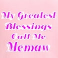 thumbnail image 3 of CafePress - My Greatest Blessings Call Me Memaw Women's Nights - Women's Nightshirt, 3 of 4
